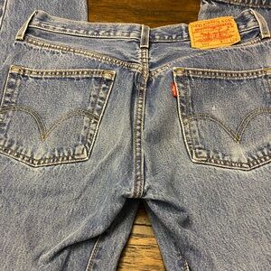 LEVIS 501 w32 l34 button fly